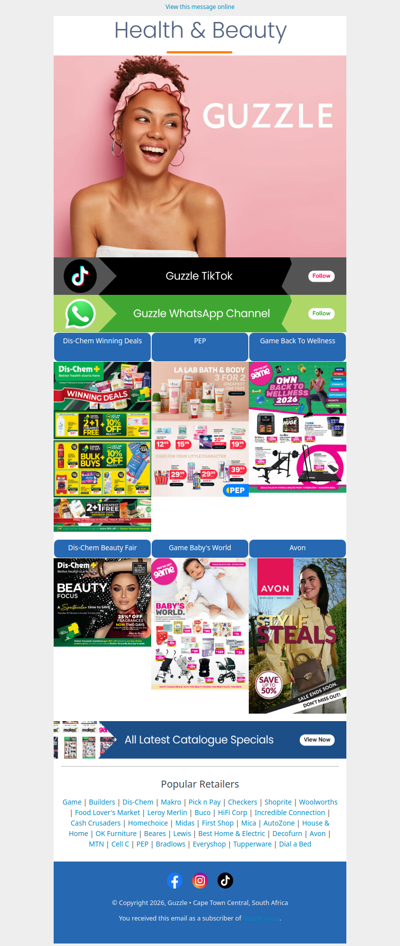 Health & Beauty Savings