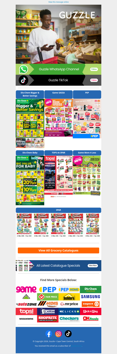 Groceries & Essentials Specials