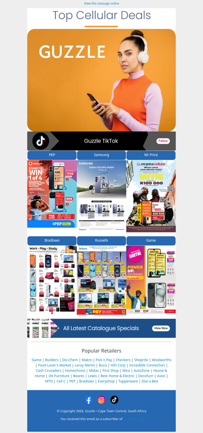 Top Cellular Specials & More!