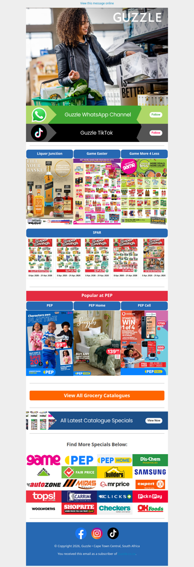 Groceries & Essentials Specials