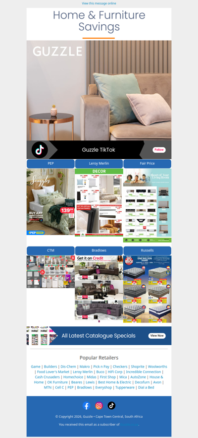 Home & Furniture Savings