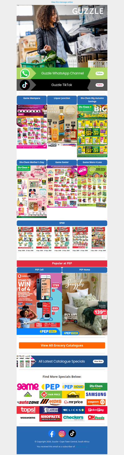 Groceries & Essentials Specials