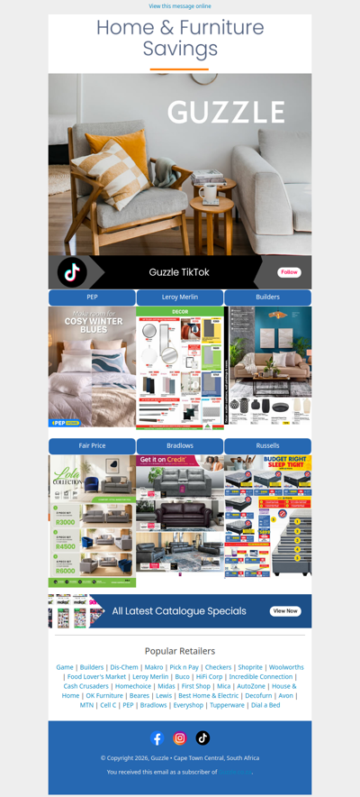 Home & Furniture Savings