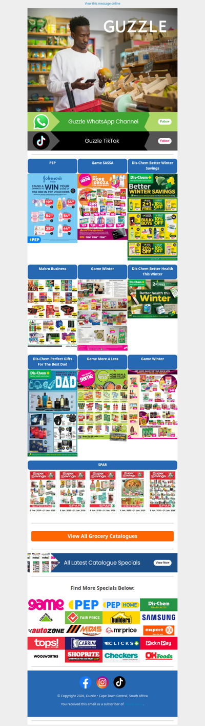 Groceries & Essentials Specials