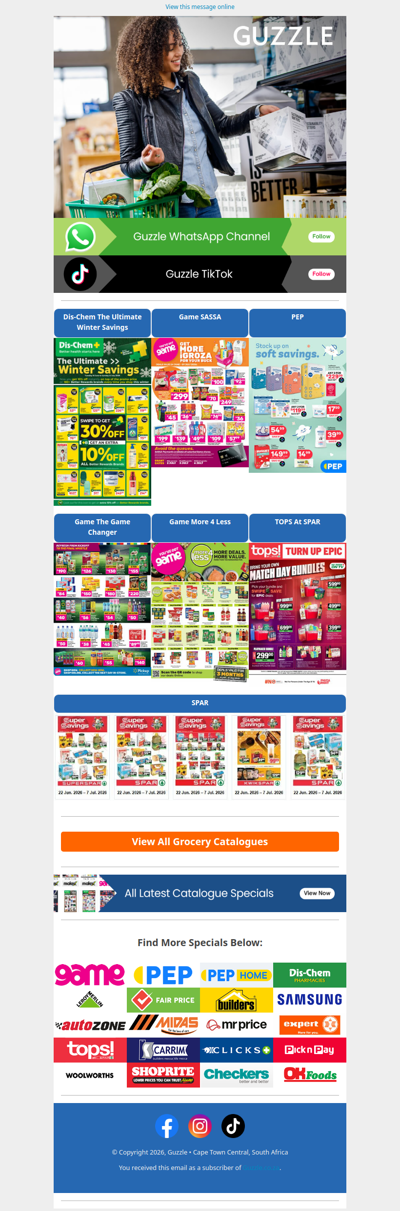 Groceries & Essentials Specials