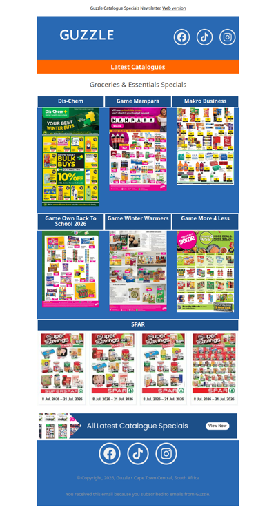 Groceries & Essentials Specials