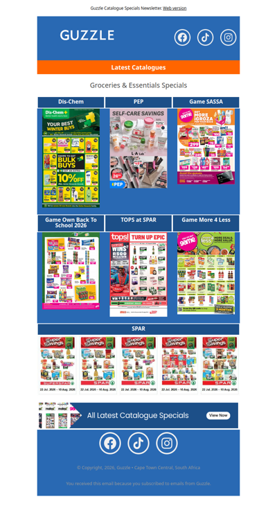 Groceries & Essentials Specials