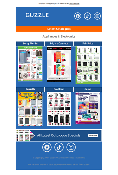 Appliances & Electronics Catalogues