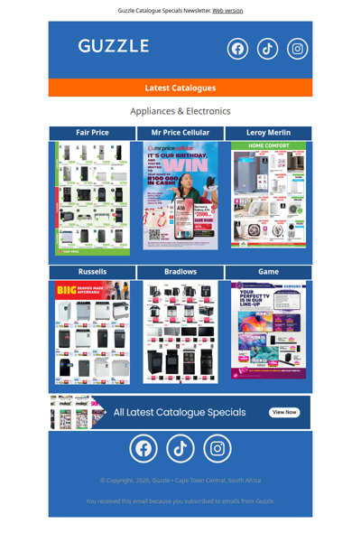 Appliances & Electronics Catalogues