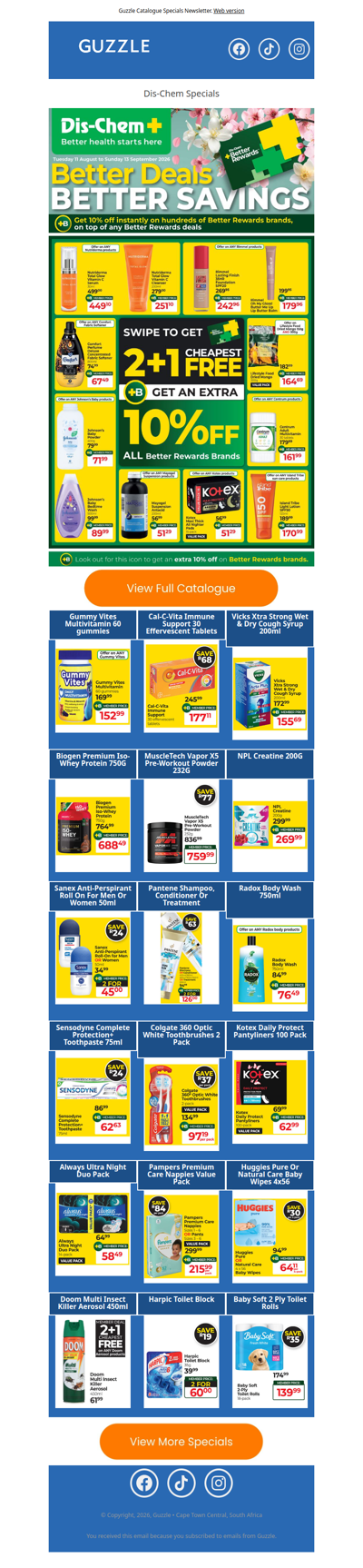 Dis-Chem : Better Deals, Better Savings