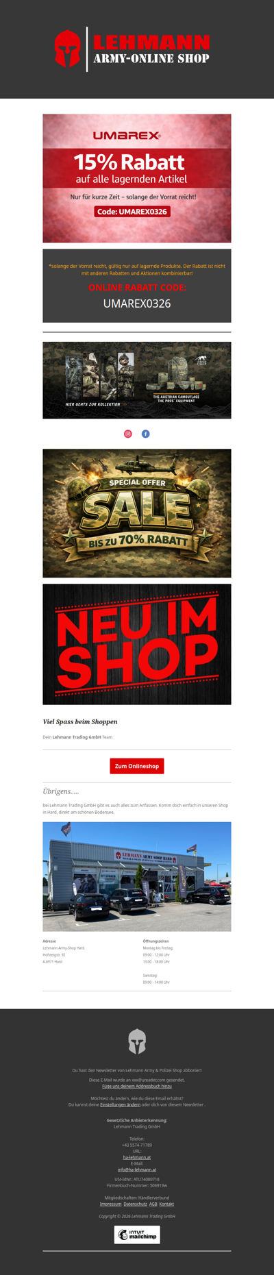 👉 UMAREX KNALLER 15% Rabatt 👈