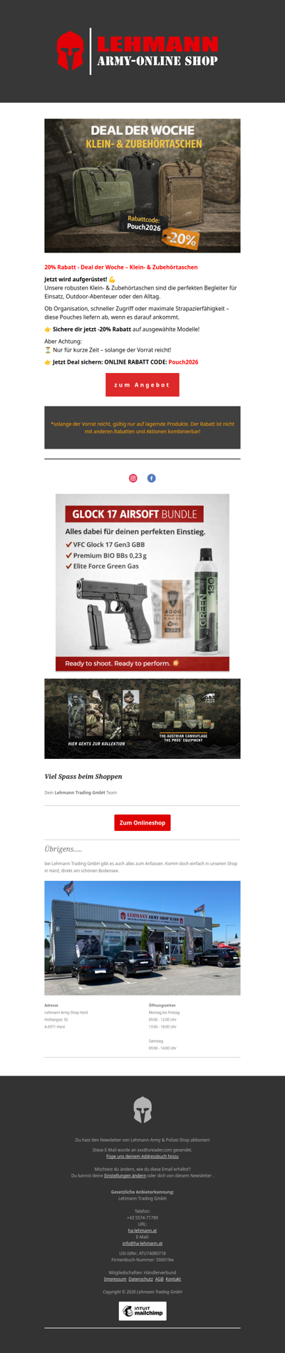 👉 Deal der Woche – Klein- & Zubehörtaschen 👈