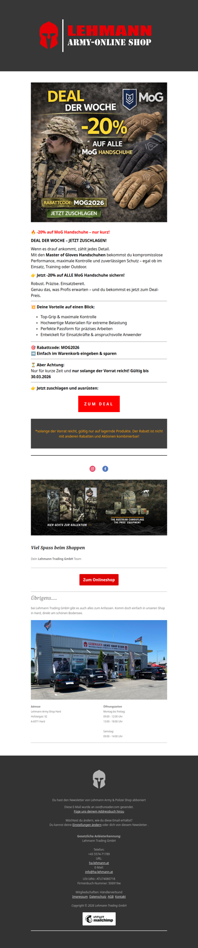 -20% auf ALLE MoG Handschuhe 🔥