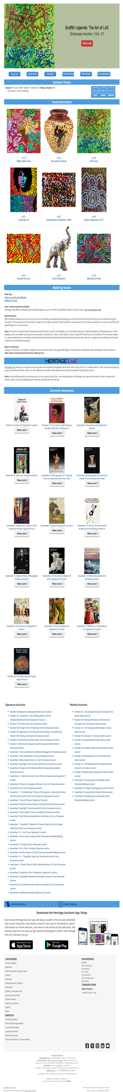 Ending Soon: October 31 Graffiti Legends: The Art of LA2 Showcase Auction