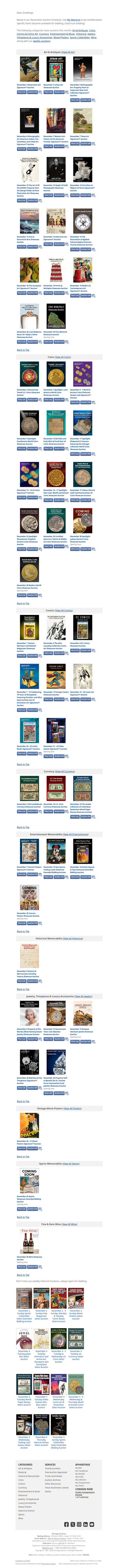 Auction Calendar: Don’t Miss These Upcoming Events (#5455293)