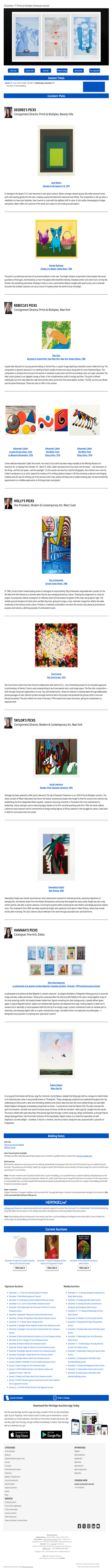 Ending Soon: December 17 Prints & Multiples Showcase Auction