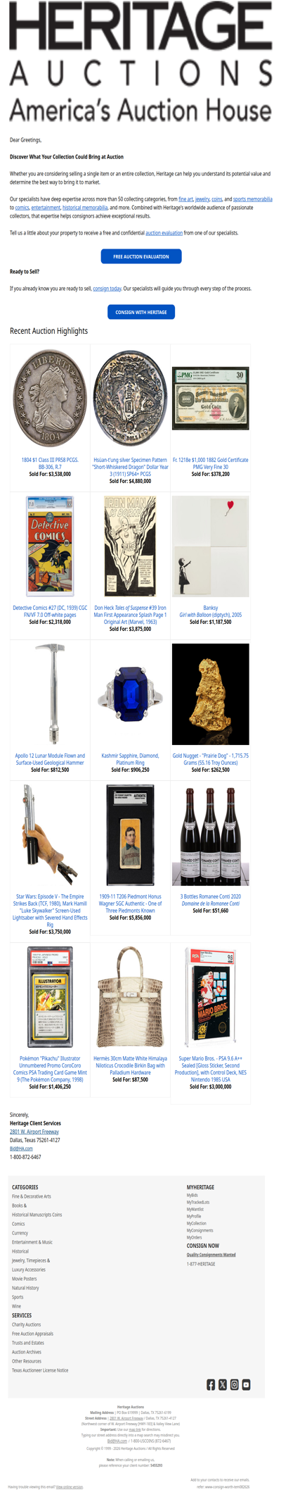 Have you ever wondered what your collection is worth?