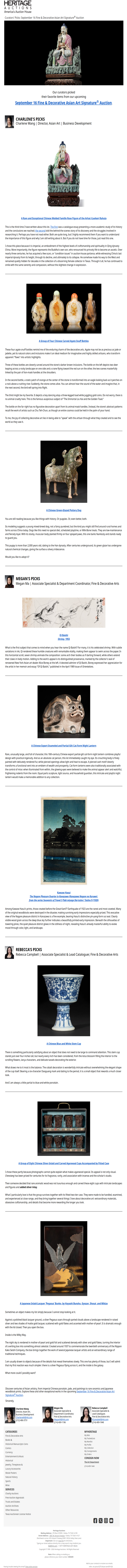 Curators' Picks from the Fine & Decorative Asian Art Auction