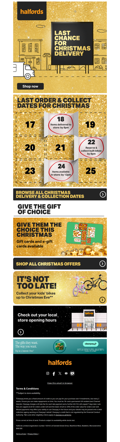 🎄🎁 O come all ye last-minuters