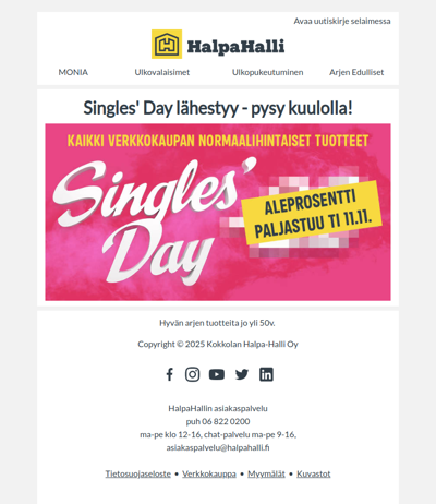 Jotain erityistä on tulossa verkkokauppaan…