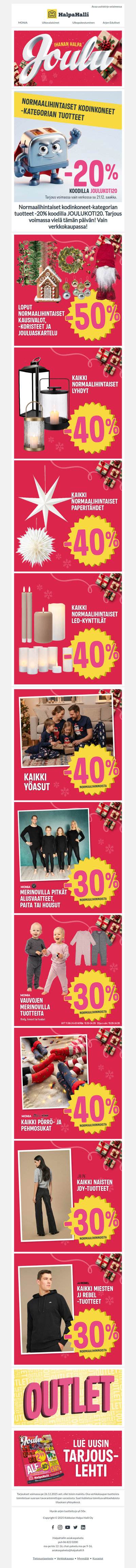 Ihanan halpa joulu – Kolme yötä jouluun...🎄✨