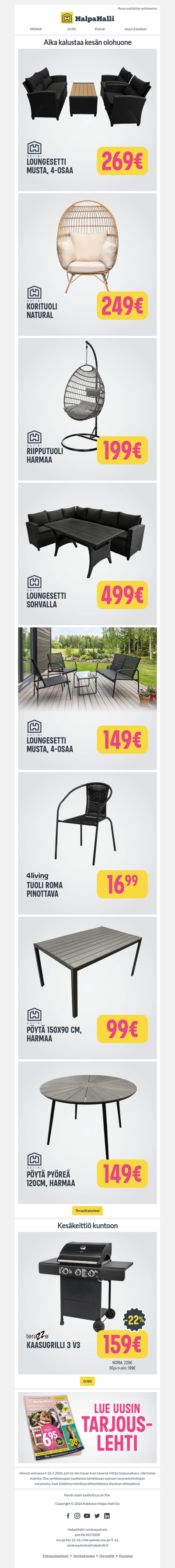 Tee terassista kesän ykköspaikka