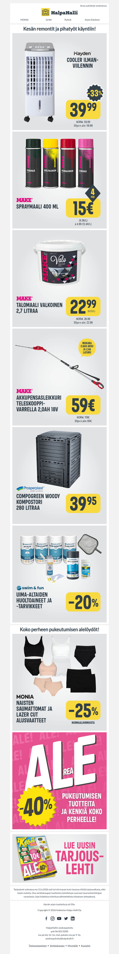 Viikon uudet tarjoukset!