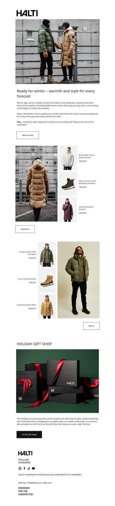 Style that keeps you warm