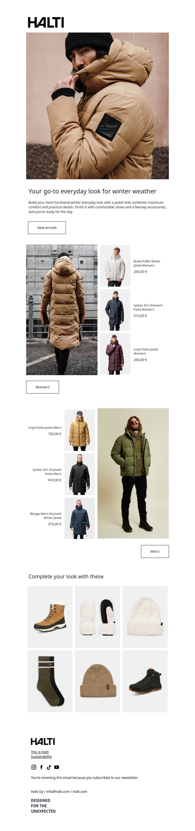 How to create a functional winter look