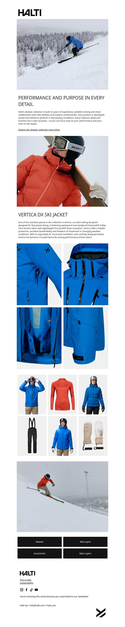 Performance and purpose in every detail