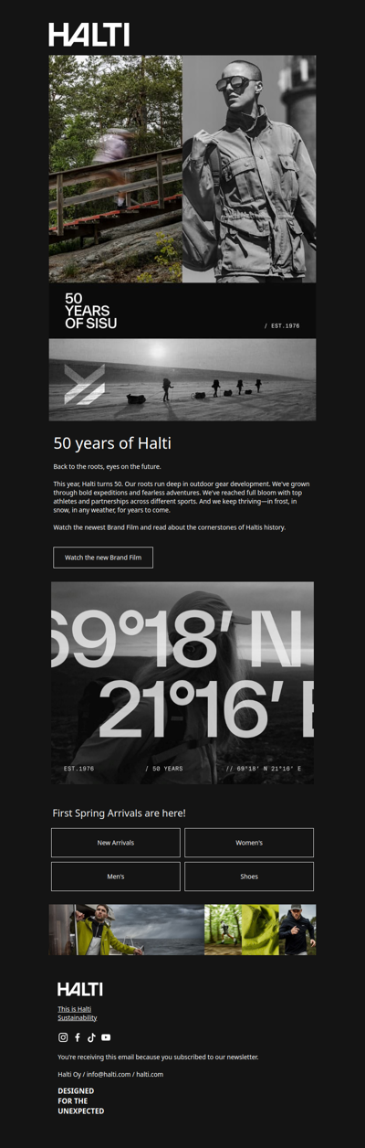 Halti - Back to the roots, eyes on the future