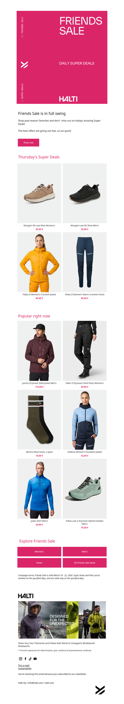 Friends Sale is on – don't miss today's Super Deals!😍