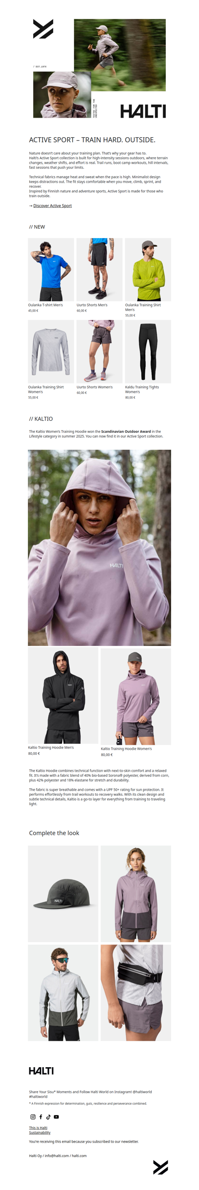 New Active Sport is here