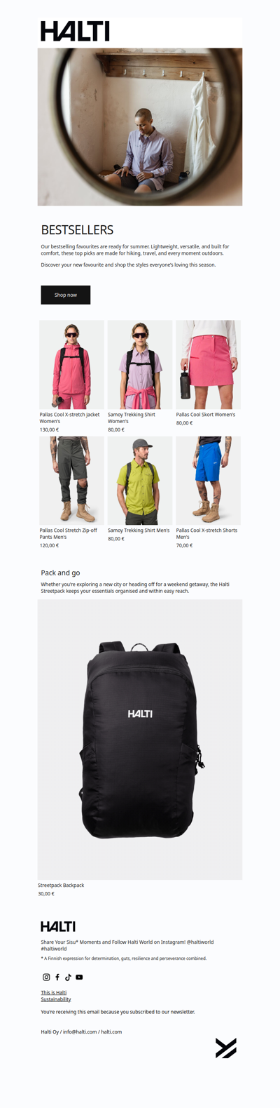 Bestsellers for your summer adventures