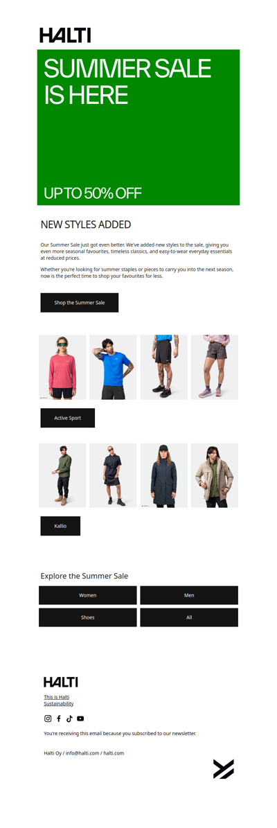 ☀️ Summer Sale Update: New Styles Added