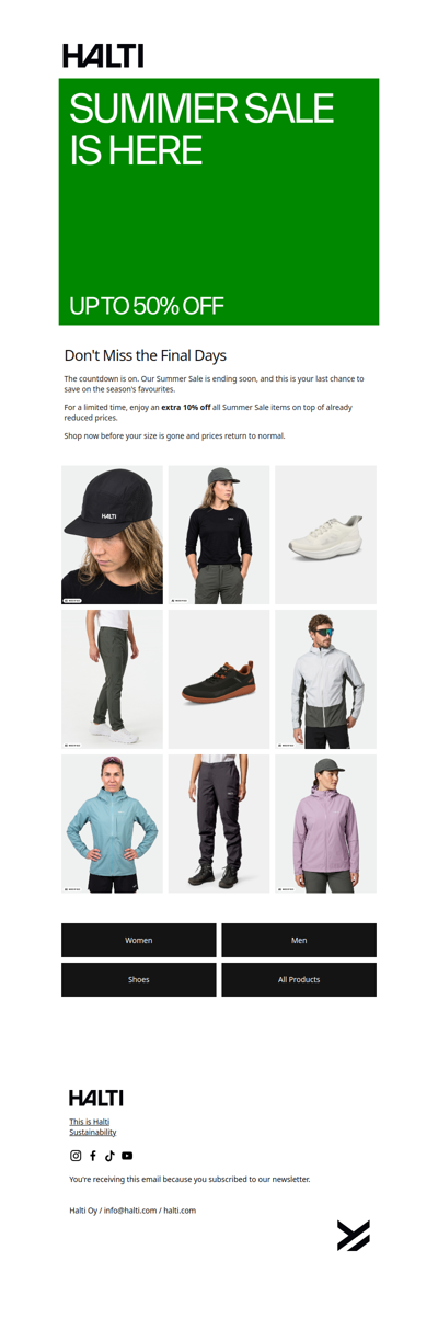 Last Chance to Shop the Summer Sale + Extra 10% Off