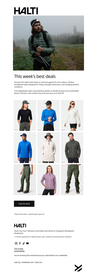 New Deals of the Week: Up to 50% Off