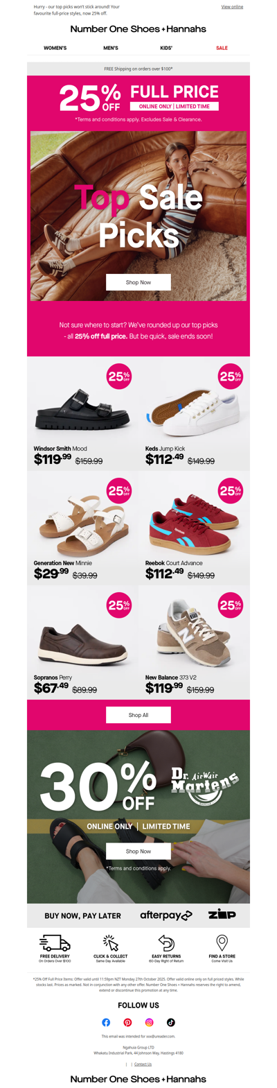 Your Faves, Now 25% Off!