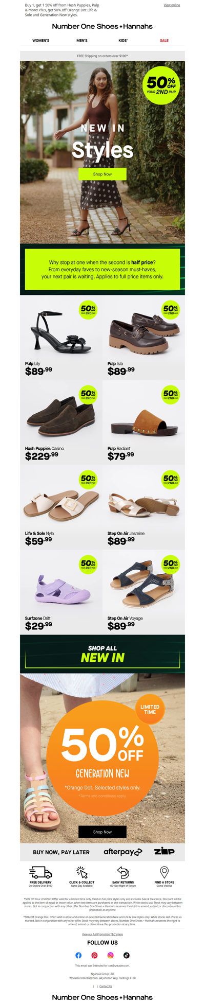 New styles just dropped!