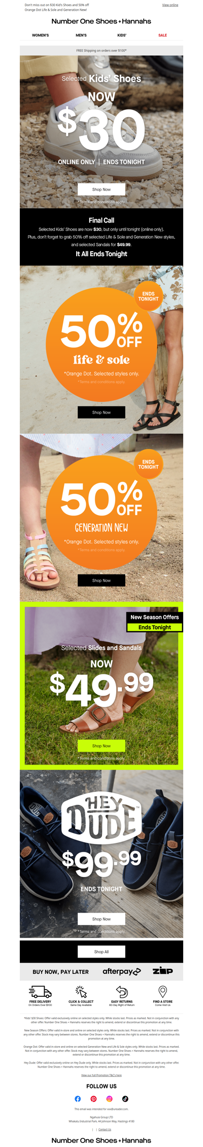 Hurry! These offers end tonight!