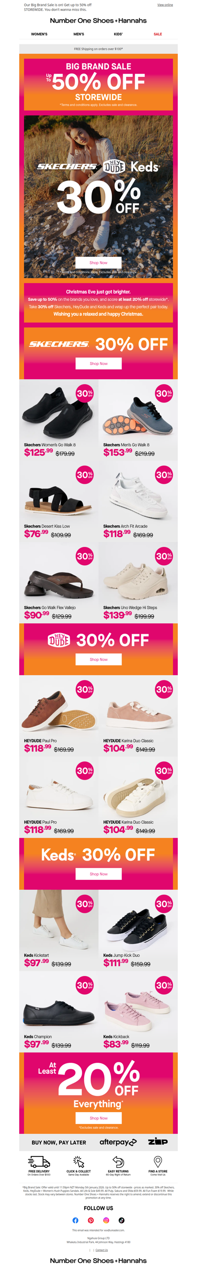 30% Off Skechers. Stop Scrolling.