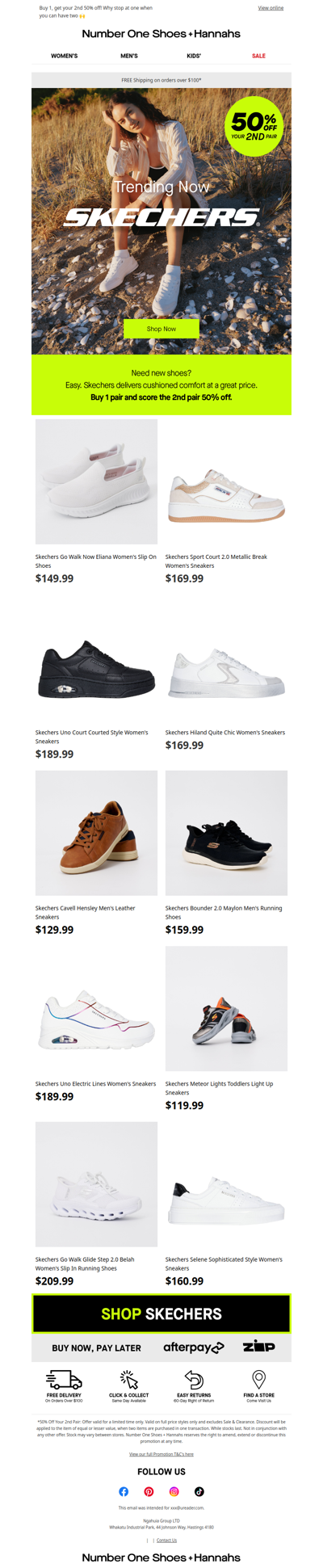 Trending now: Skechers ✨