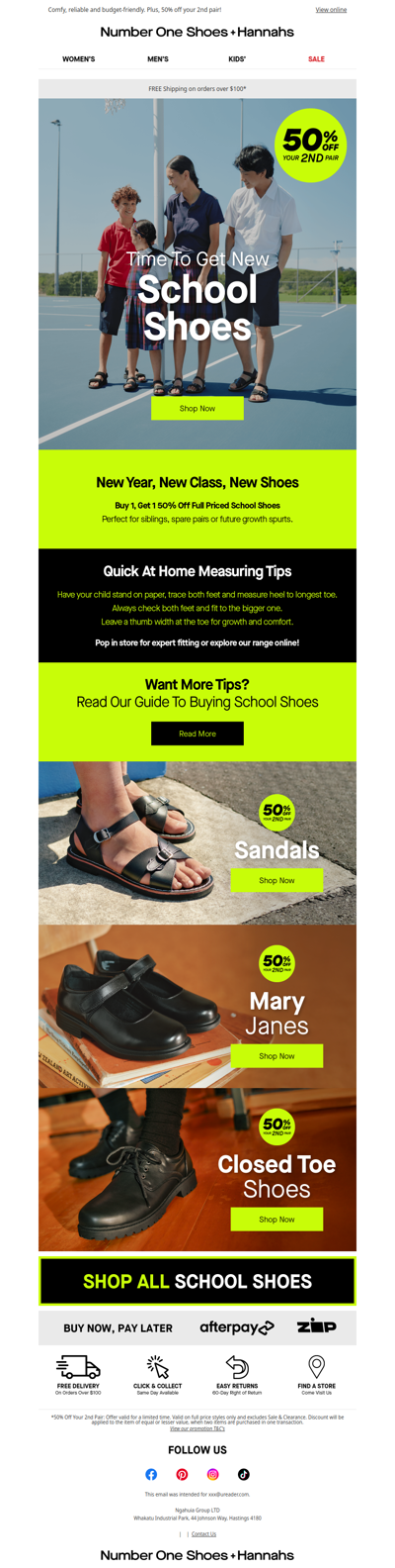 Time to get new School Shoes?