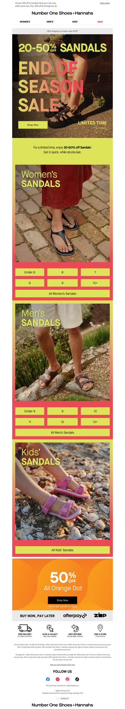 Your Size is on Sale! ✨