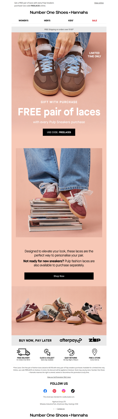 FREE GIFT WITH PURCHASE 🎉