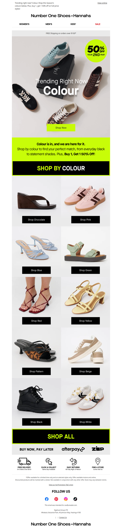 Shop the latest trend 🤎🩵🩷