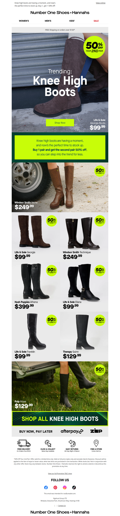 Trending Knee High Boots