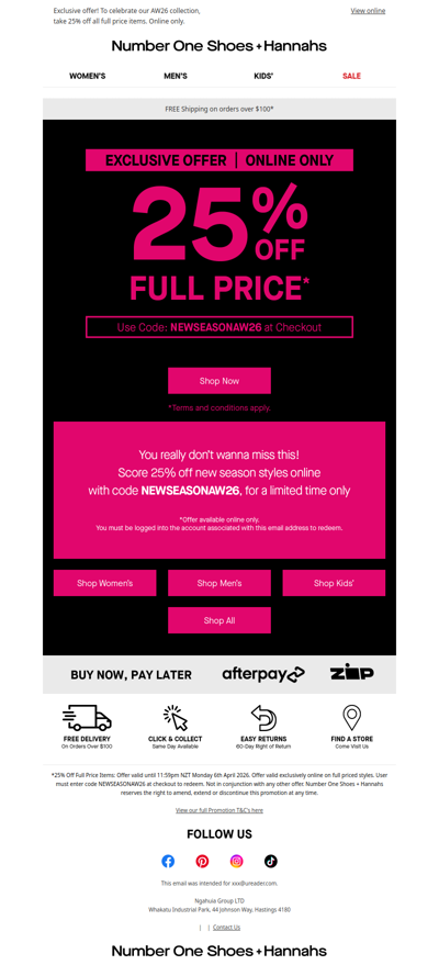 sdad, don't miss 25% off 👀