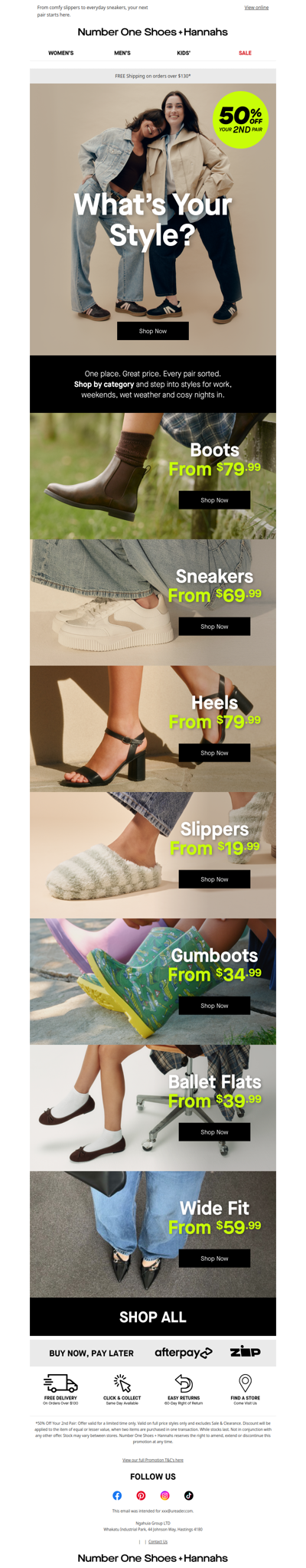 Your Shoe Shop Sorted