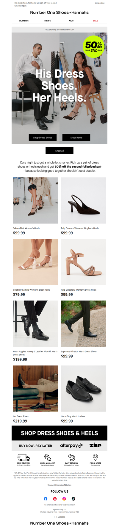 Date Night Shoes for Both of You